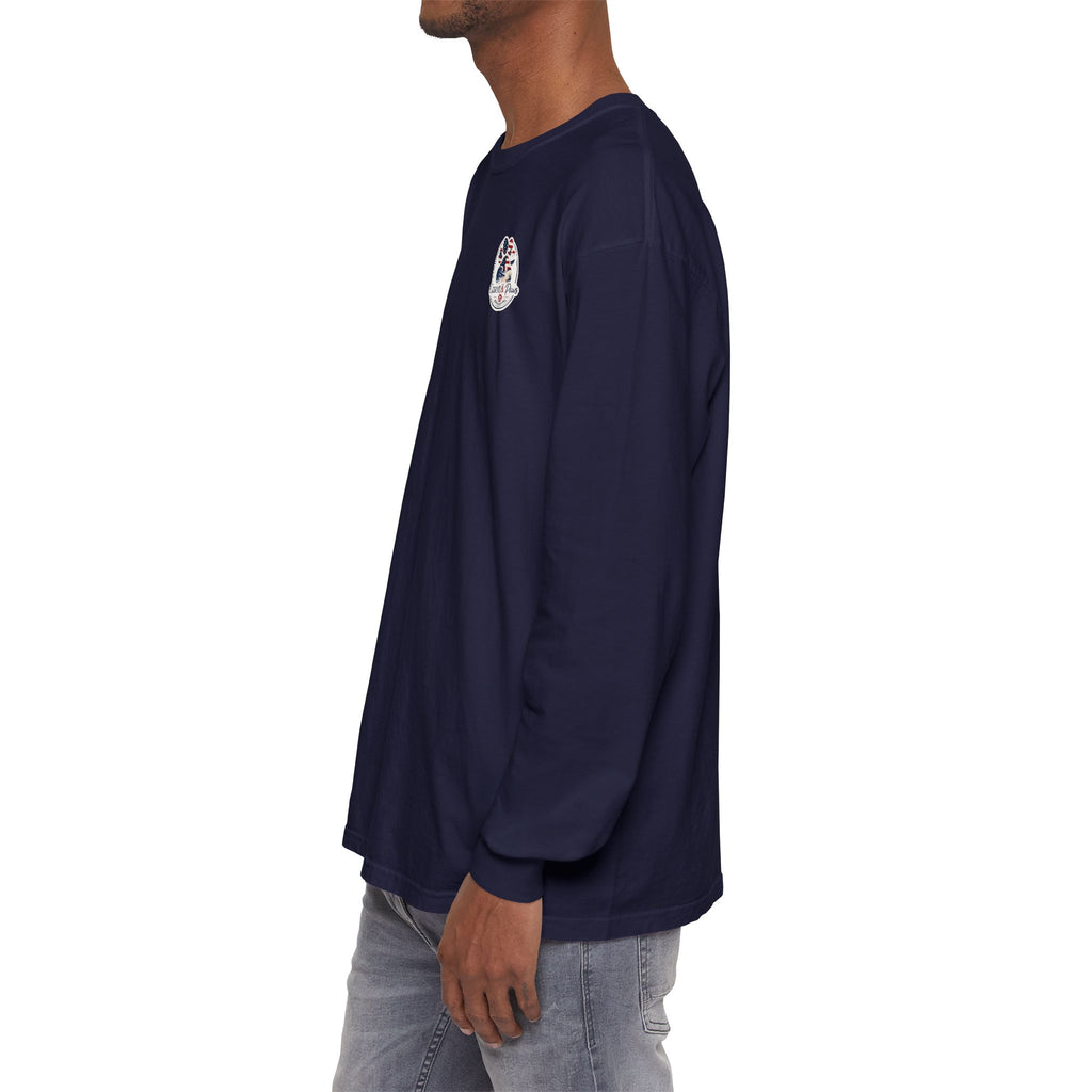 Patriotic Coast & Paws Signature Long Sleeve T‑Shirt