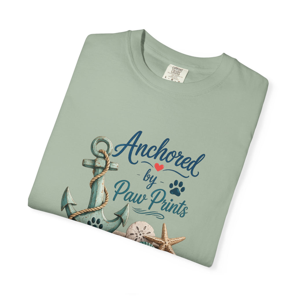 Anchored by Paw Prints  Unisex T-Shirt