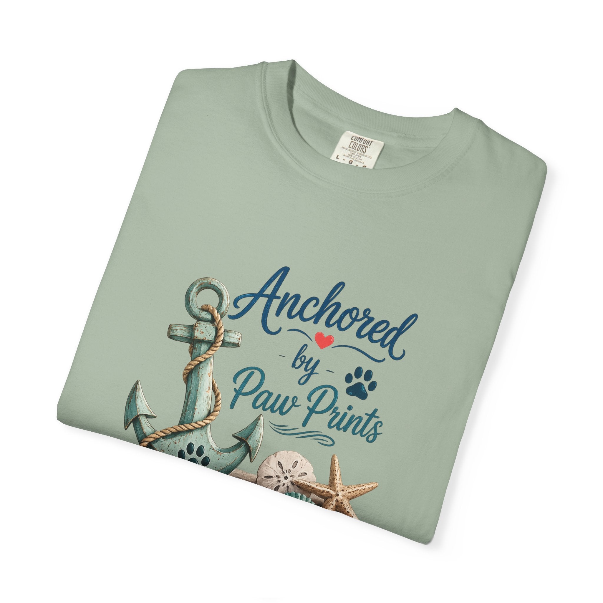 Anchored by Paw Prints  Unisex T-Shirt