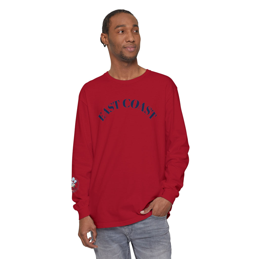 East Coast Long Sleeve Tee — Classic Nautical Graphic