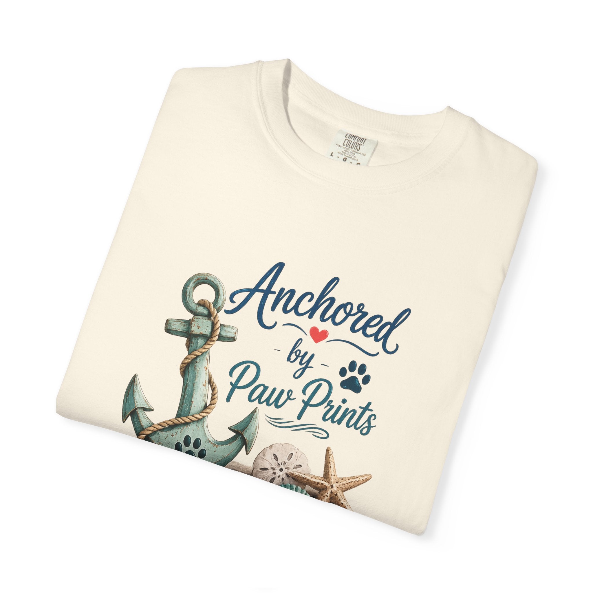 Anchored by Paw Prints  Unisex T-Shirt